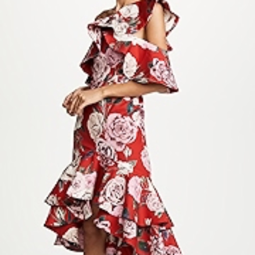 FAME AND PARTNERS floral dress.